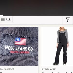 🎊🤹‍♀️Ralph Lauren ski bibs🥳🎉